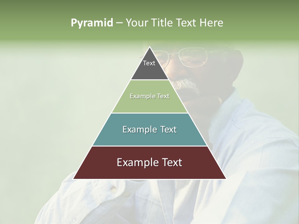 Camera Black One Person PowerPoint Template