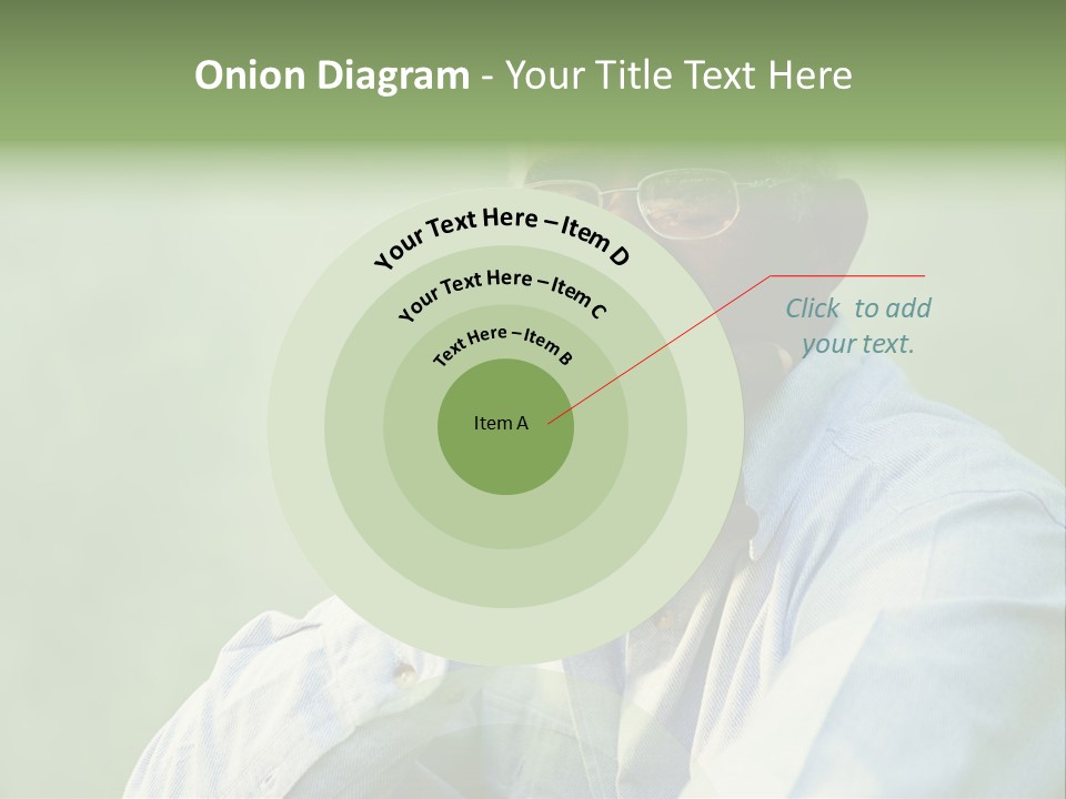 Camera Black One Person PowerPoint Template