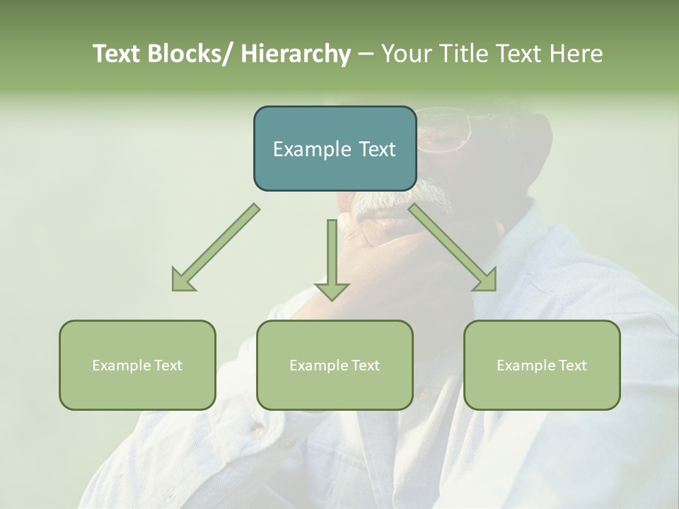 Camera Black One Person PowerPoint Template