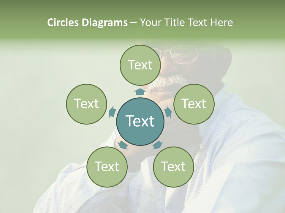 Camera Black One Person PowerPoint Template