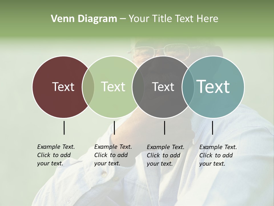 Camera Black One Person PowerPoint Template