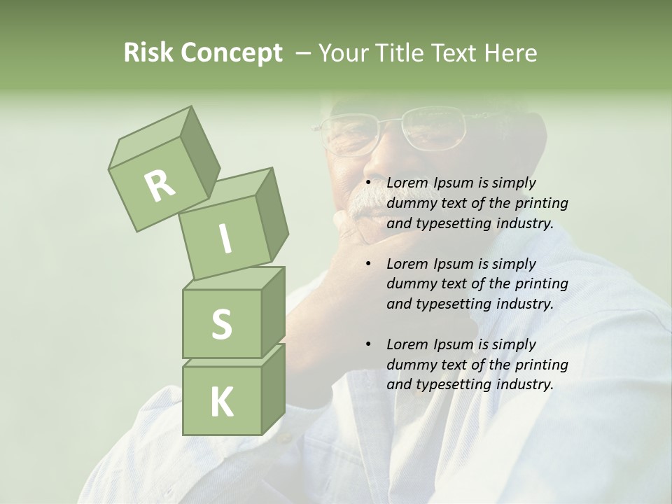 Camera Black One Person PowerPoint Template