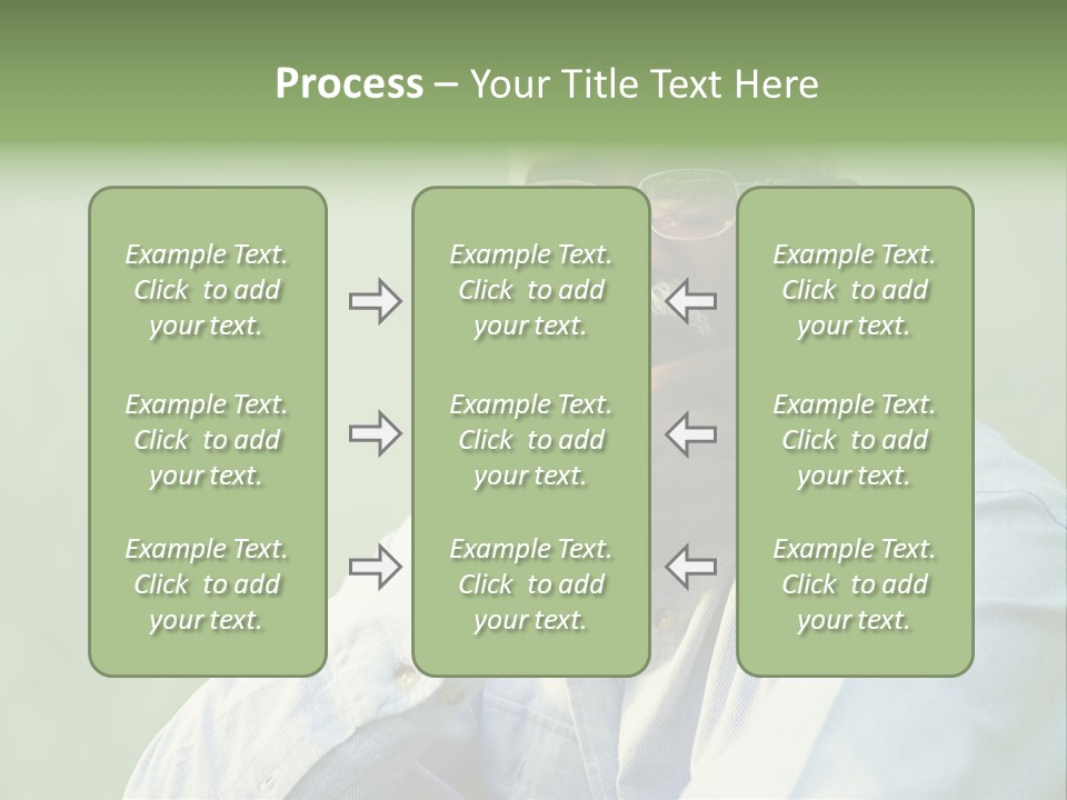 Camera Black One Person PowerPoint Template