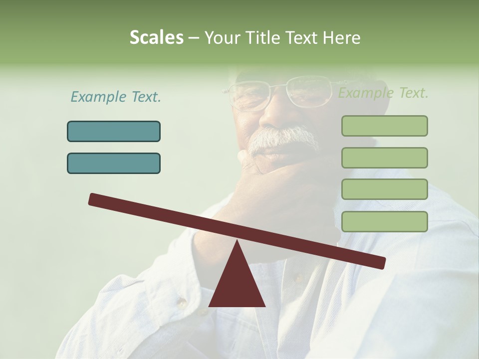 Camera Black One Person PowerPoint Template