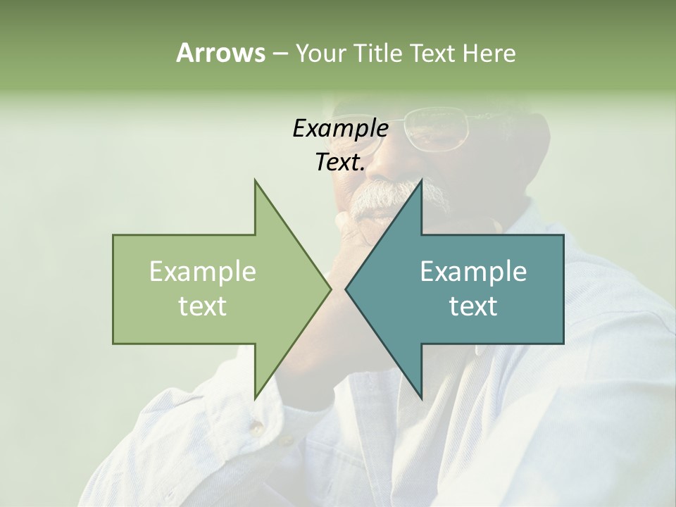 Camera Black One Person PowerPoint Template