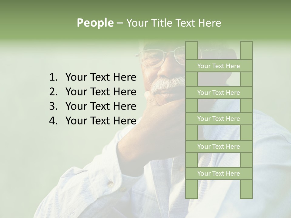 Camera Black One Person PowerPoint Template