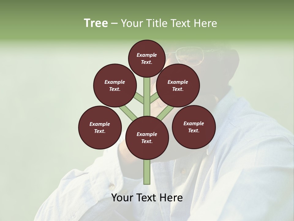 Camera Black One Person PowerPoint Template