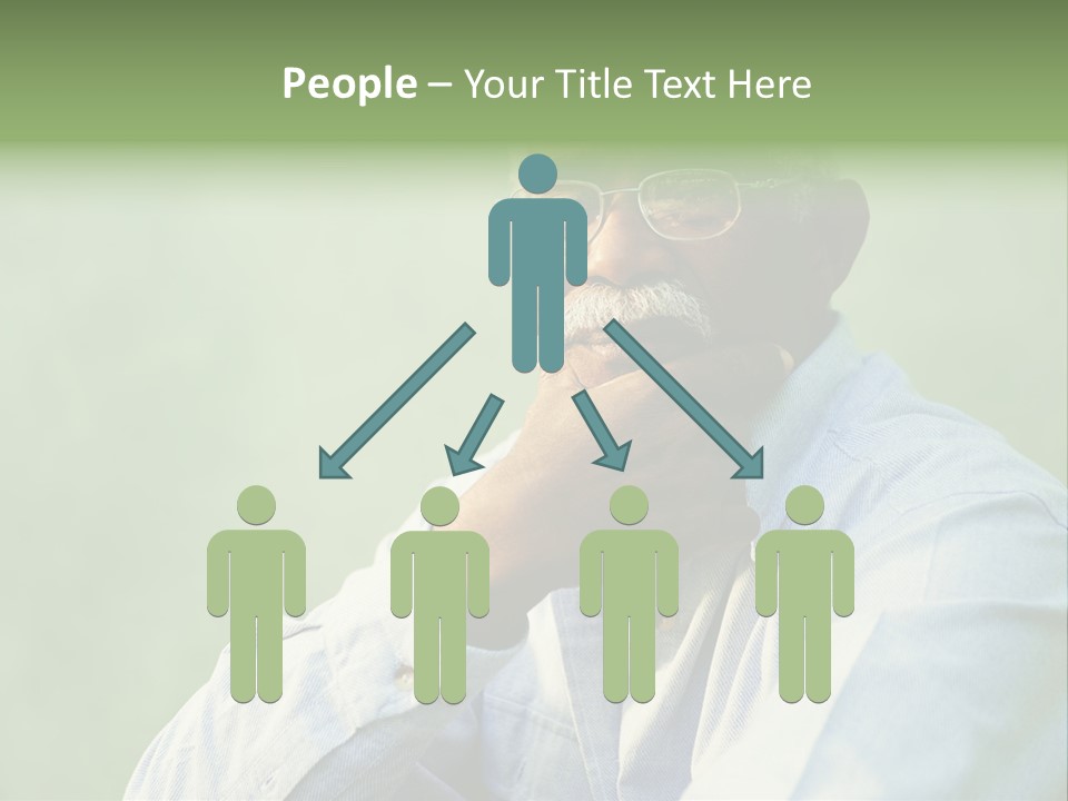 Camera Black One Person PowerPoint Template