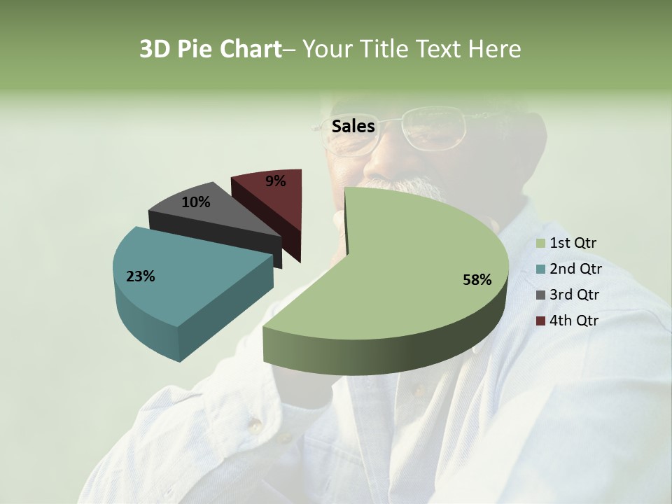 Camera Black One Person PowerPoint Template