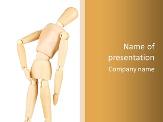 Health Isolated Statue PowerPoint Template