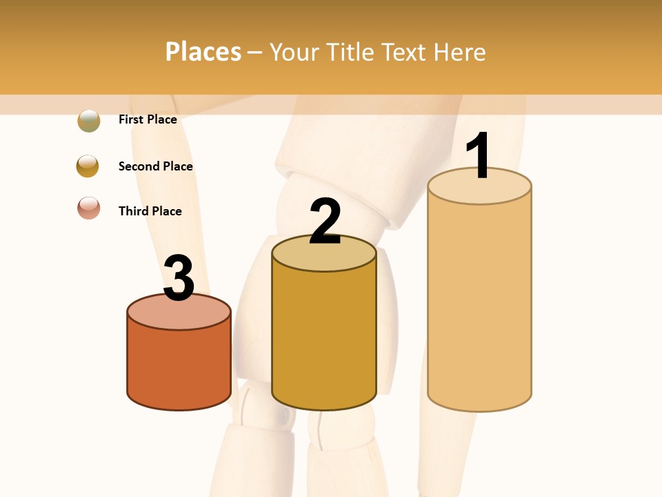 Health Isolated Statue PowerPoint Template