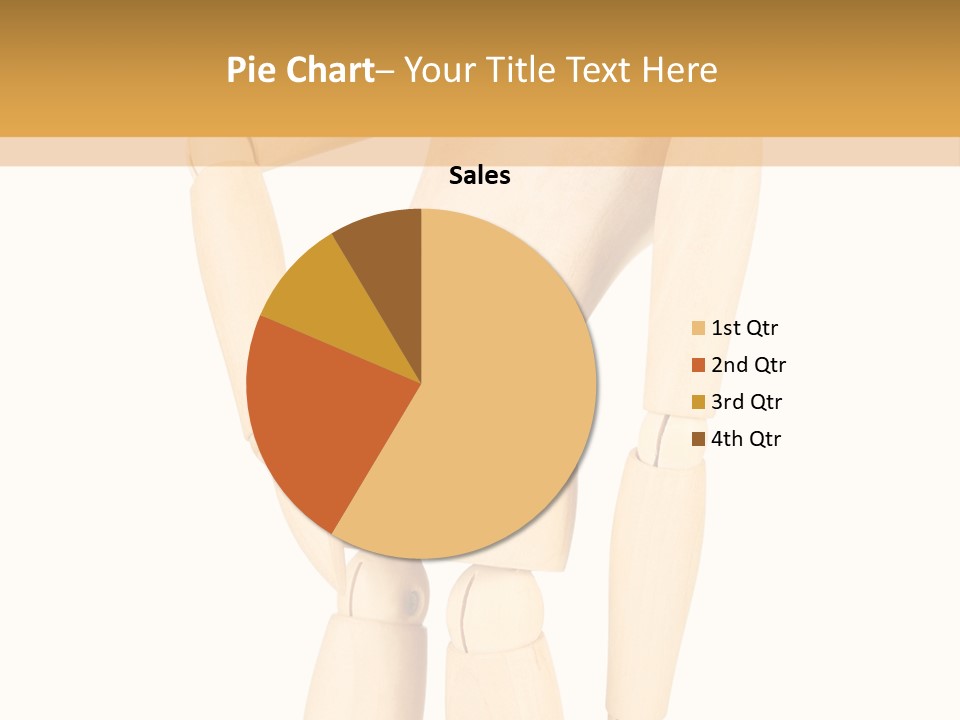 Health Isolated Statue PowerPoint Template
