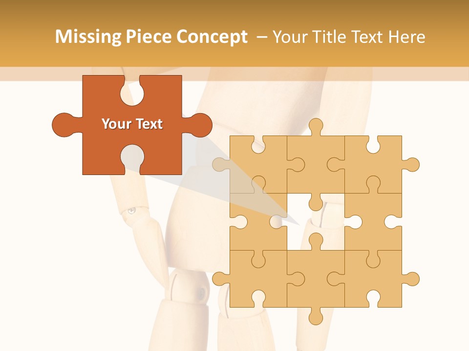 Health Isolated Statue PowerPoint Template