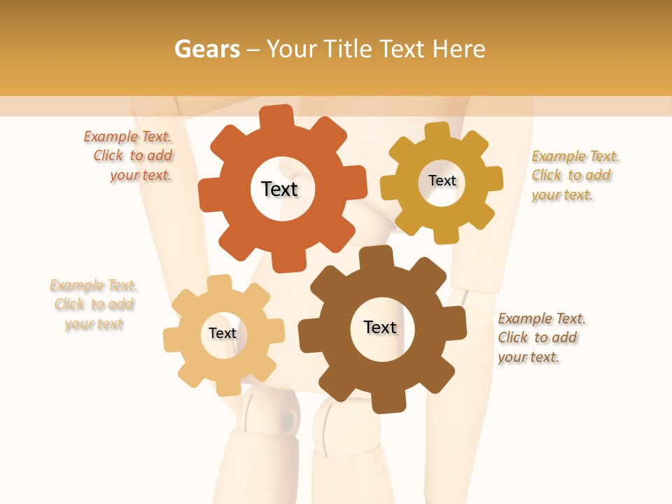 Health Isolated Statue PowerPoint Template