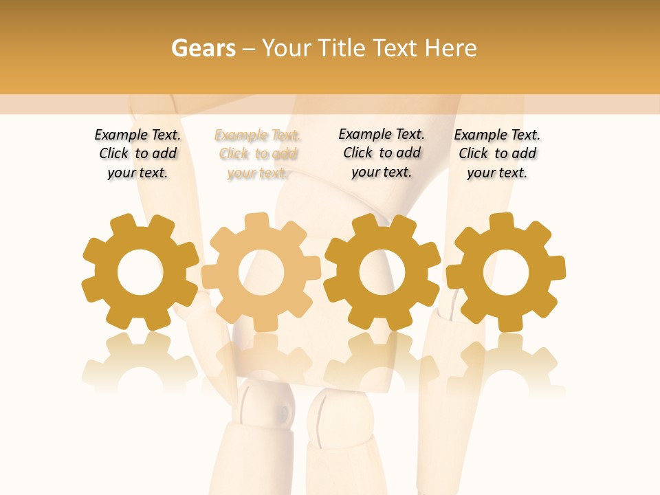 Health Isolated Statue PowerPoint Template