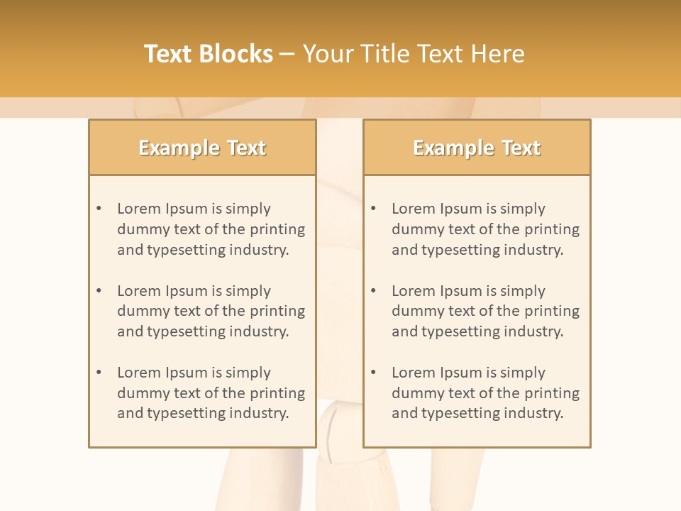 Health Isolated Statue PowerPoint Template