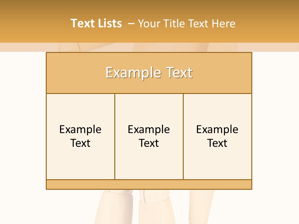 Health Isolated Statue PowerPoint Template