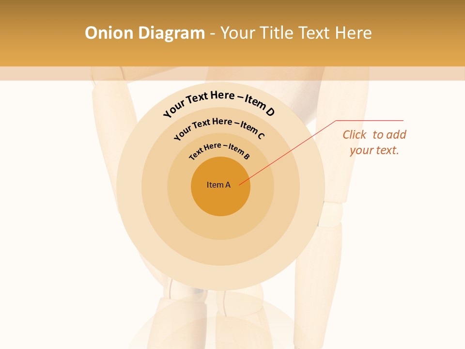 Health Isolated Statue PowerPoint Template