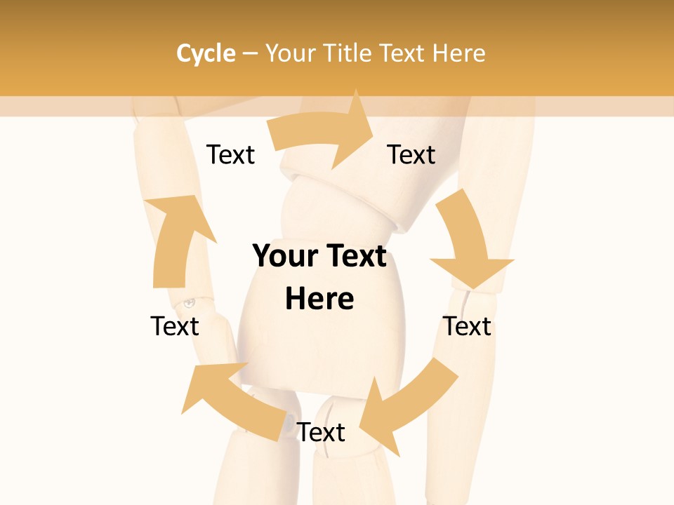 Health Isolated Statue PowerPoint Template