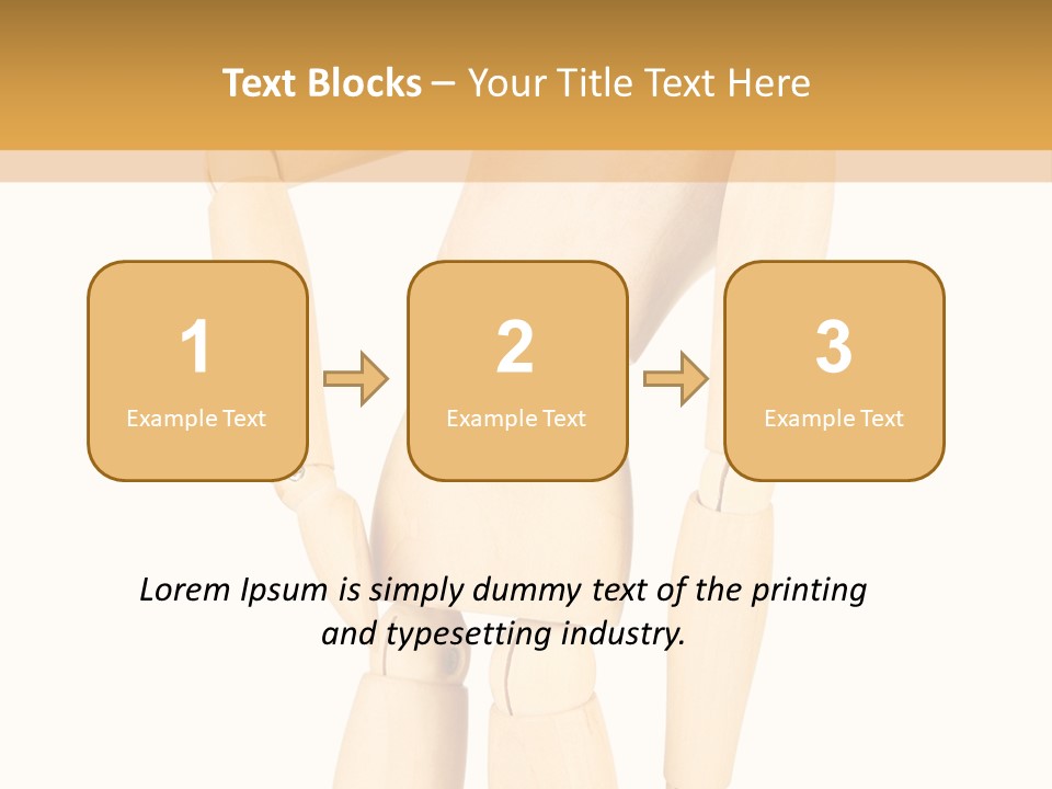 Health Isolated Statue PowerPoint Template
