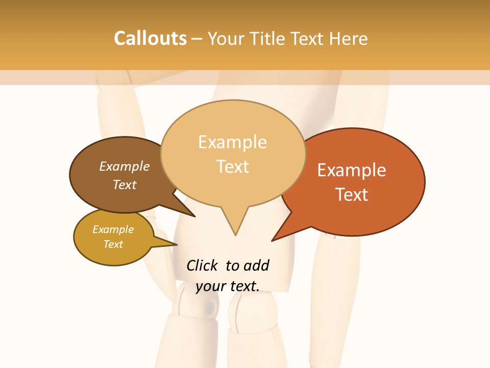 Health Isolated Statue PowerPoint Template