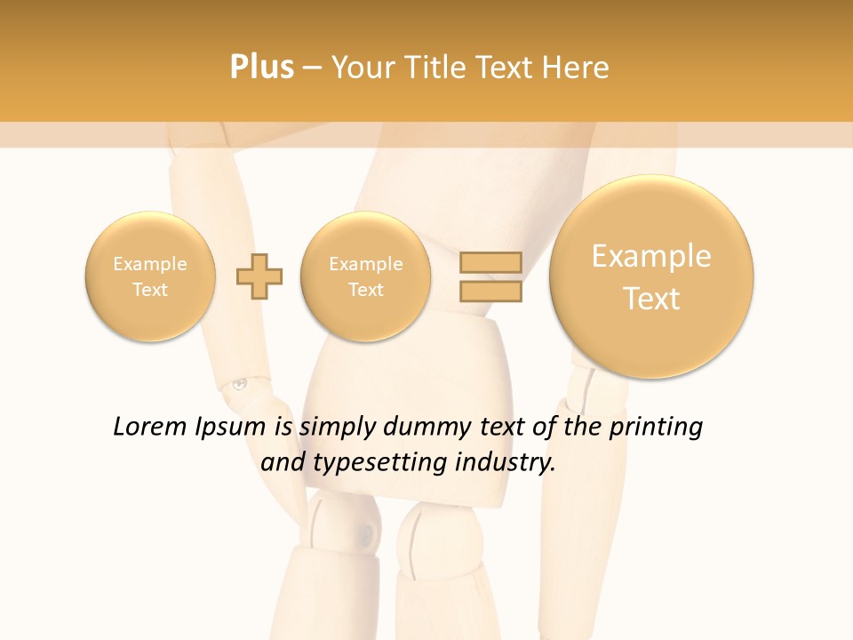 Health Isolated Statue PowerPoint Template