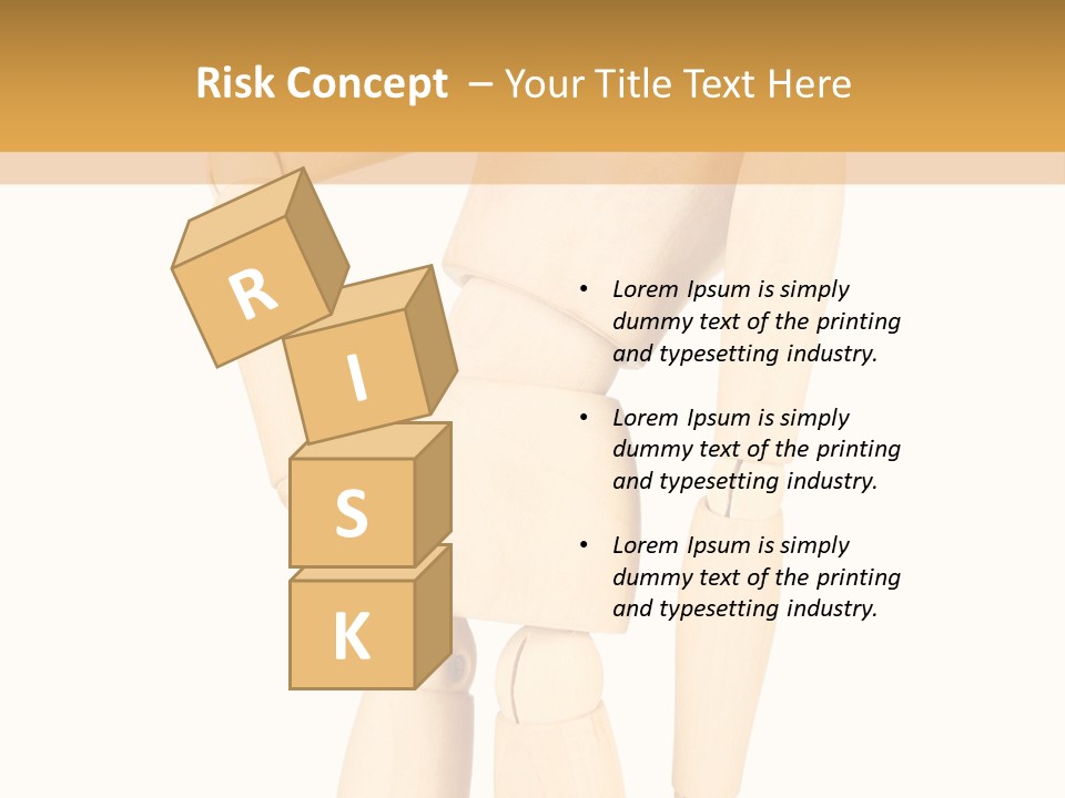 Health Isolated Statue PowerPoint Template