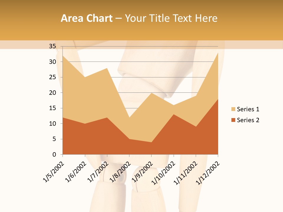 Health Isolated Statue PowerPoint Template