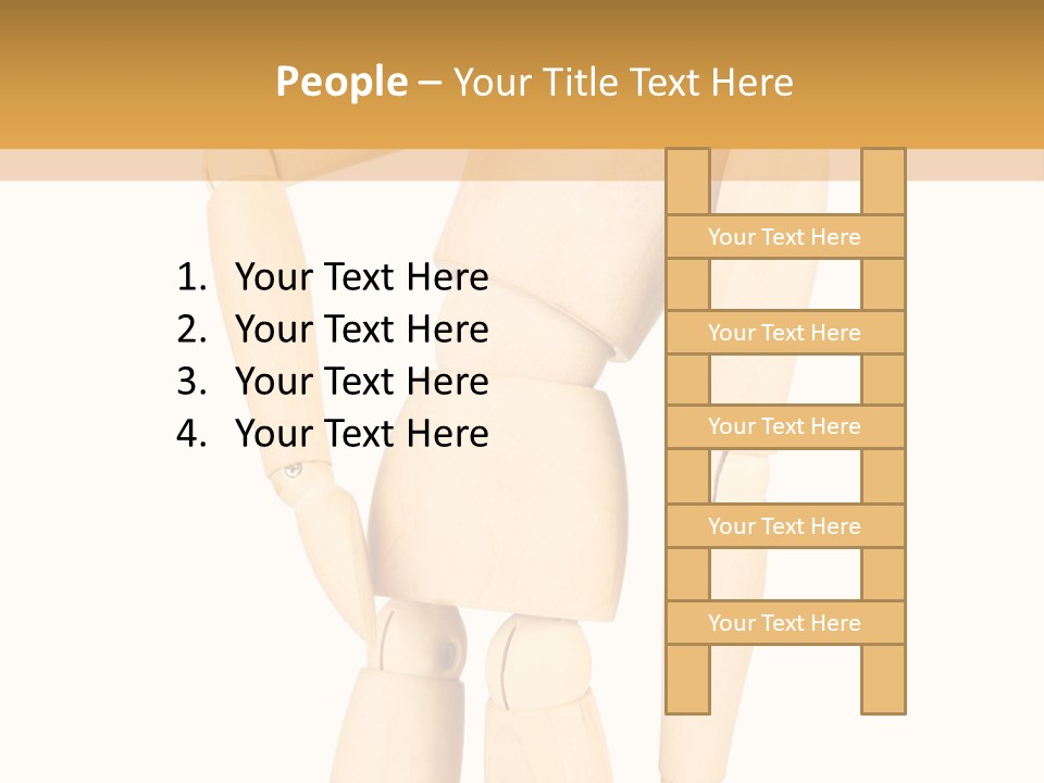 Health Isolated Statue PowerPoint Template