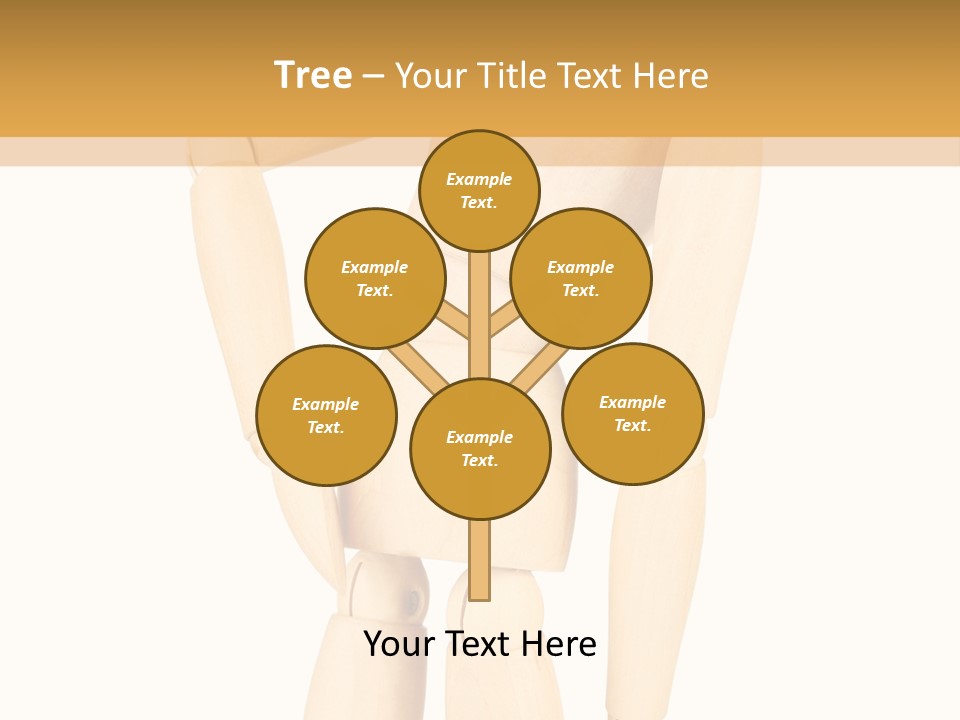 Health Isolated Statue PowerPoint Template