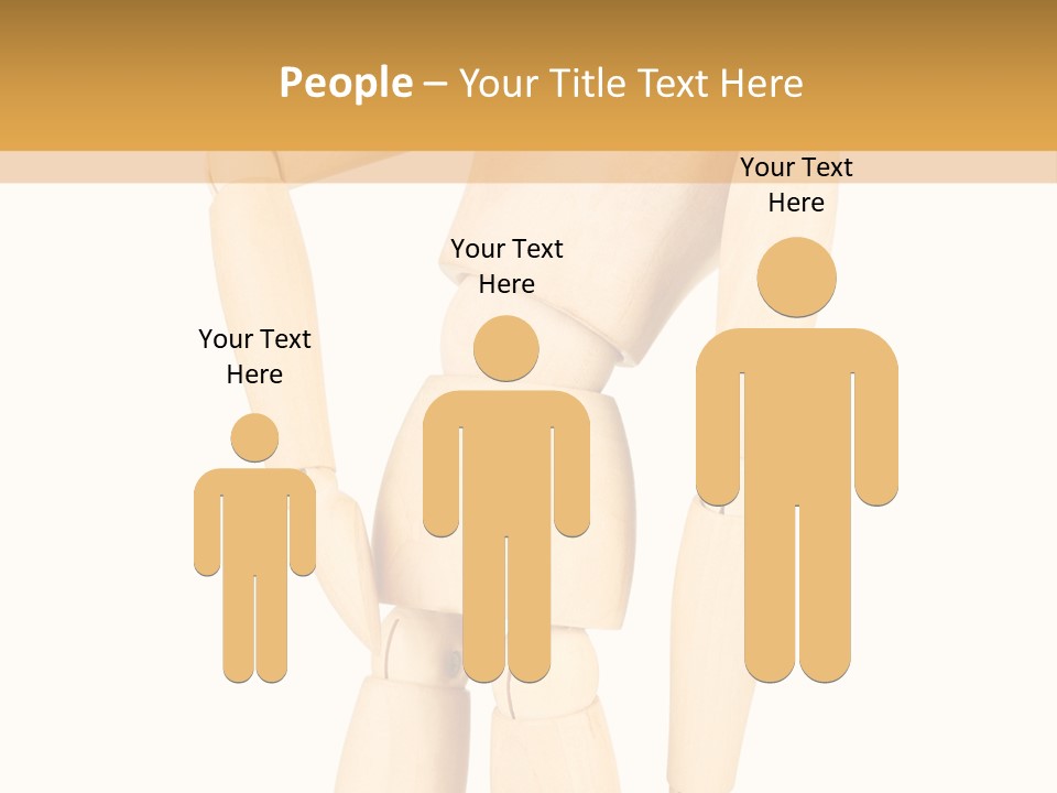 Health Isolated Statue PowerPoint Template