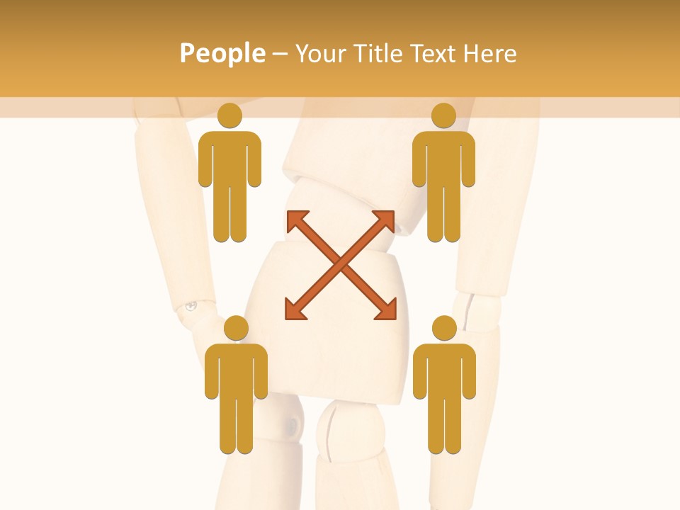 Health Isolated Statue PowerPoint Template