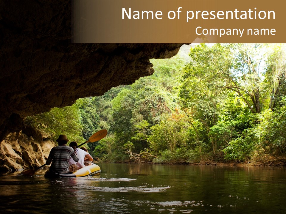 Sport Outdoor Nature PowerPoint Template