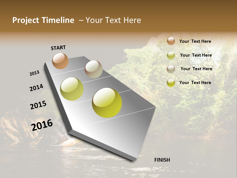 Sport Outdoor Nature PowerPoint Template