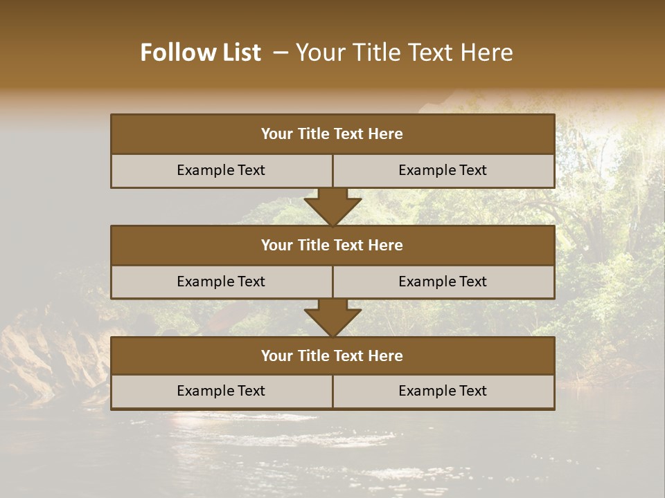 Sport Outdoor Nature PowerPoint Template