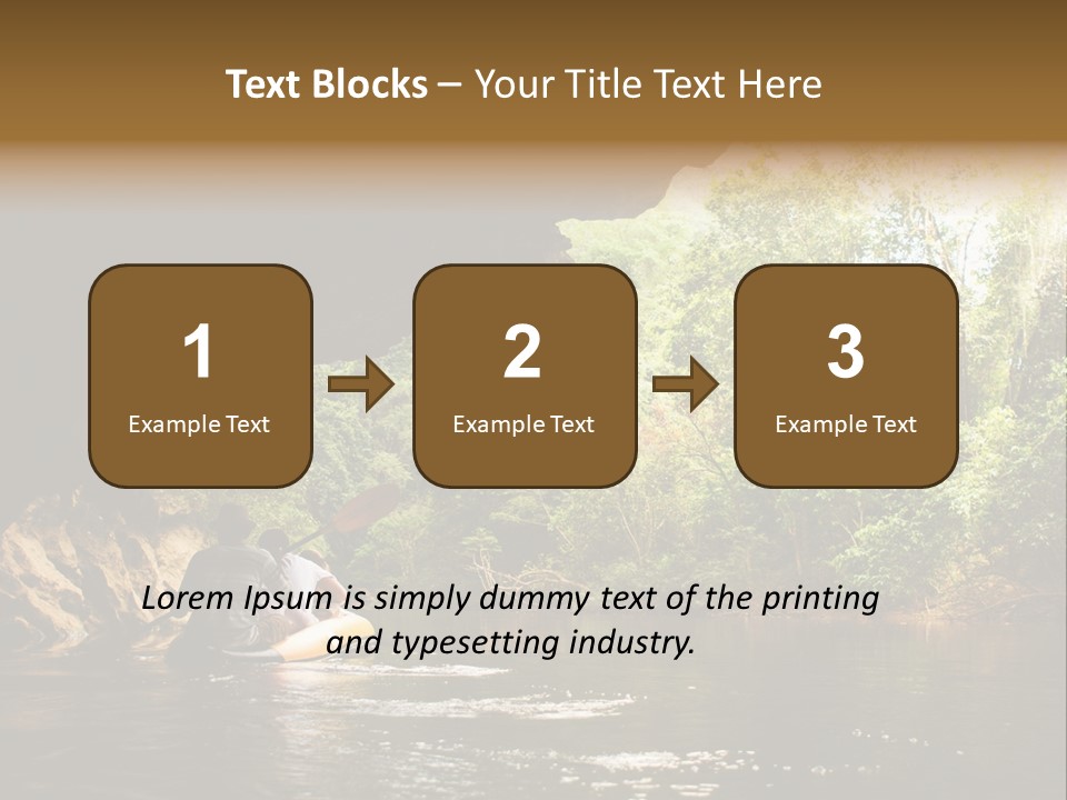 Sport Outdoor Nature PowerPoint Template