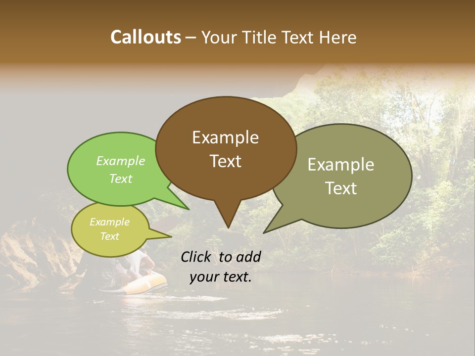 Sport Outdoor Nature PowerPoint Template