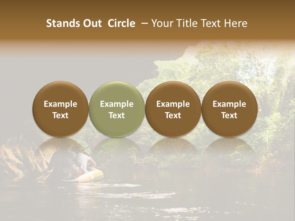 Sport Outdoor Nature PowerPoint Template