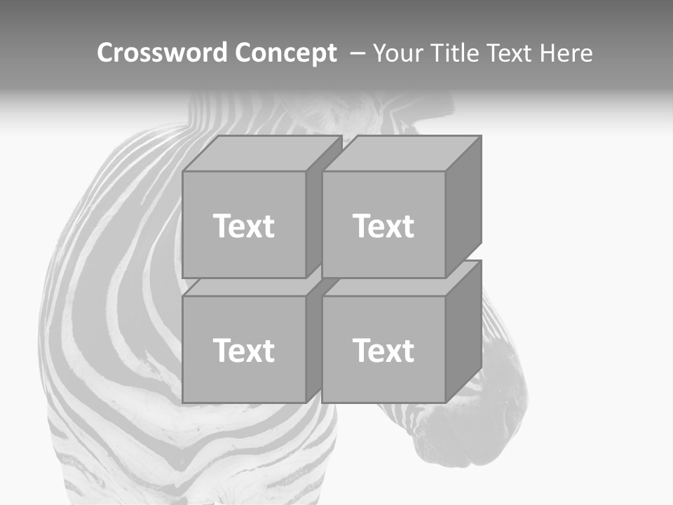 Safari Black Looking PowerPoint Template