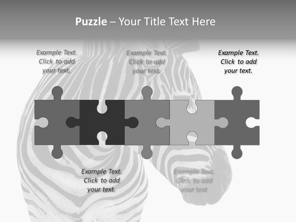 Safari Black Looking PowerPoint Template