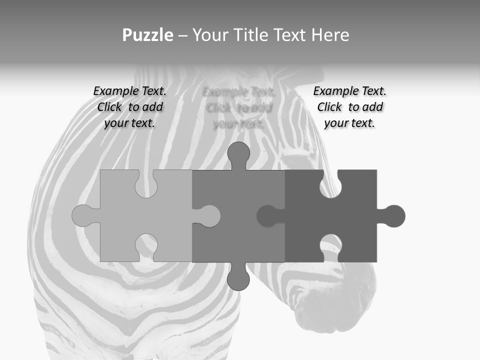 Safari Black Looking PowerPoint Template