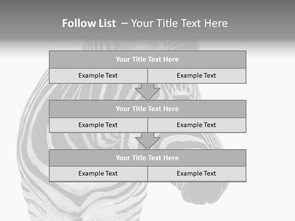 Safari Black Looking PowerPoint Template