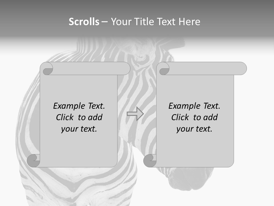 Safari Black Looking PowerPoint Template