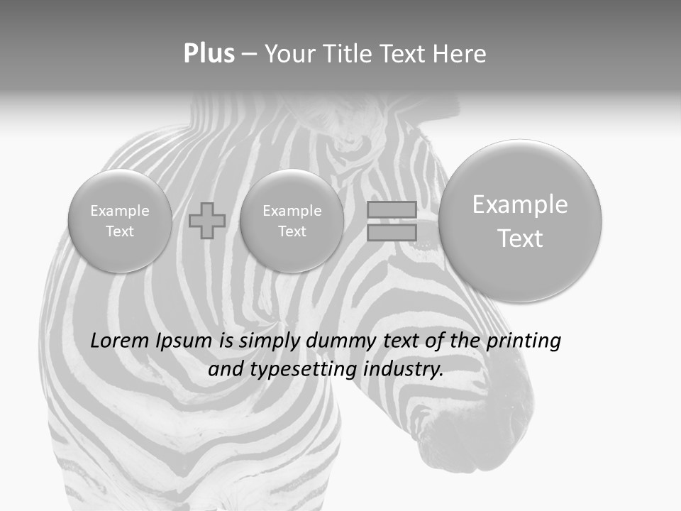 Safari Black Looking PowerPoint Template