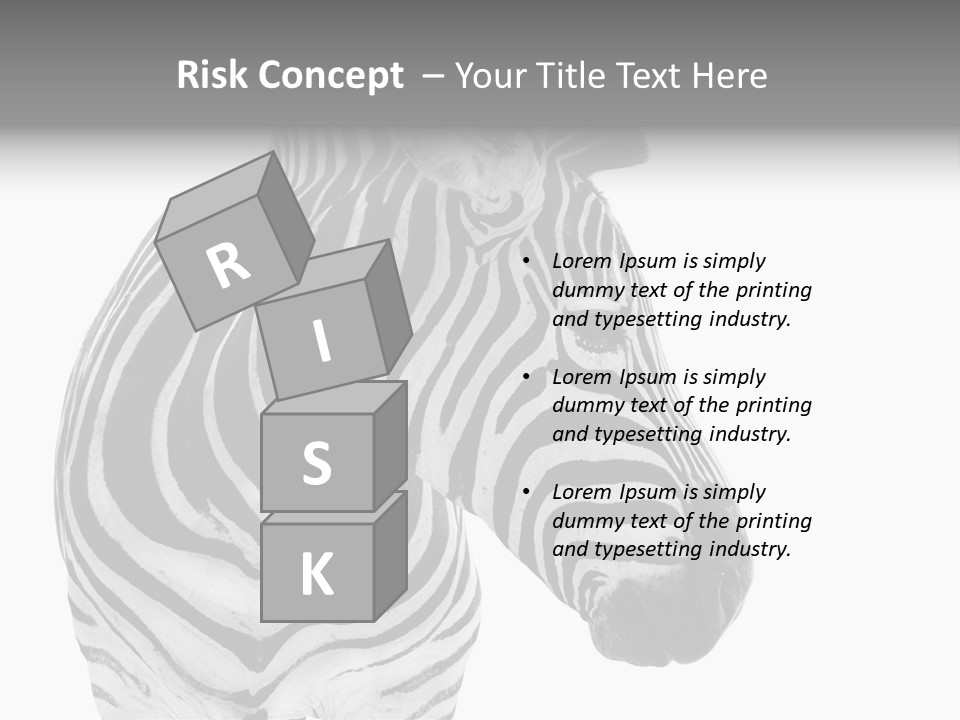 Safari Black Looking PowerPoint Template