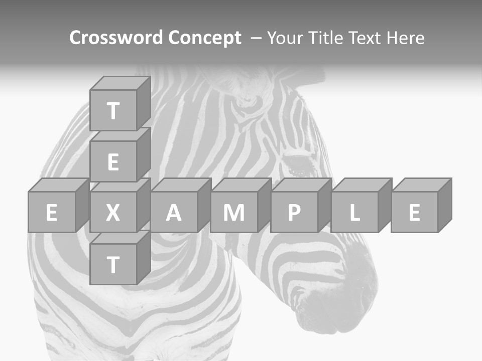 Safari Black Looking PowerPoint Template