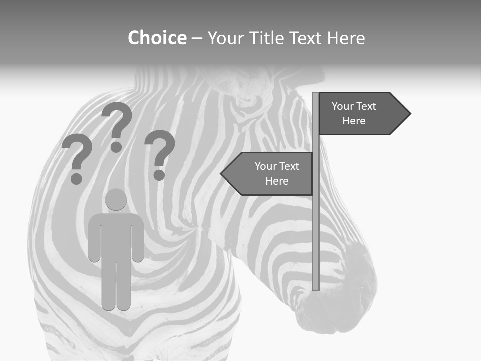 Safari Black Looking PowerPoint Template