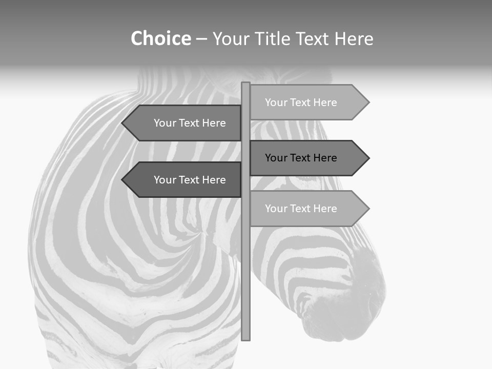 Safari Black Looking PowerPoint Template