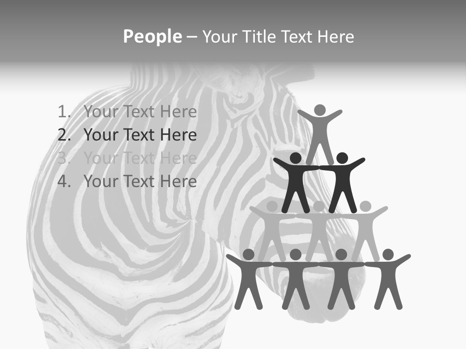 Safari Black Looking PowerPoint Template