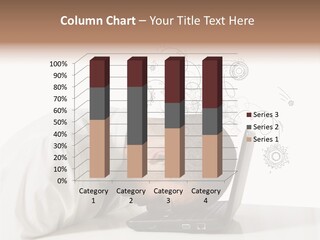 Occupation Exhausted Desk PowerPoint Template